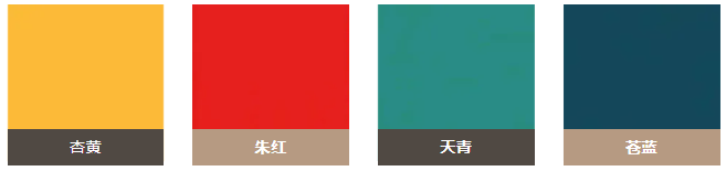 Qian Color popular colors in 6 most representative dynasties - 涟一CMF创新研究